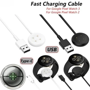 Kabel szybkiego ładowania do Google Pixel Watch 3 41/45mm Pixel Watch 2 Typ-C / USB - Zdjęcie 1 z 13
