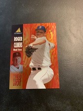 Cb27 Roger Clemens Rh 18 Red Sox 1995 pinnacle red hot￼