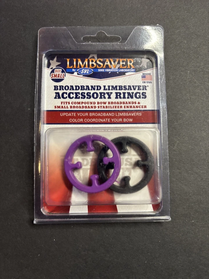Anel acessório de banda larga amortecedor Limbsaver roxo/preto - Imagem 1 de 2