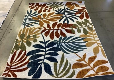 Alfombra CREMA/ROJO 5'-3" x 7'-6" defecto, precio reducido 1172674019 CBN814A-5 Foto 1 de 4