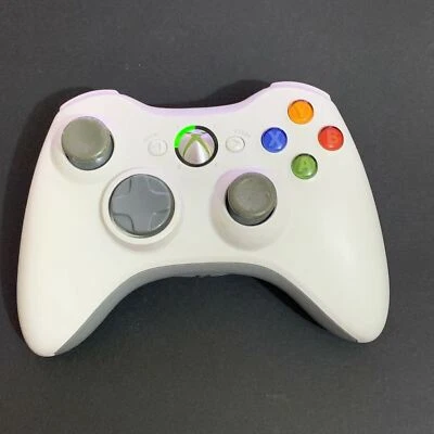 Genuine Official Microsoft Xbox 360 Wireless Controller White - Image 1 of 4