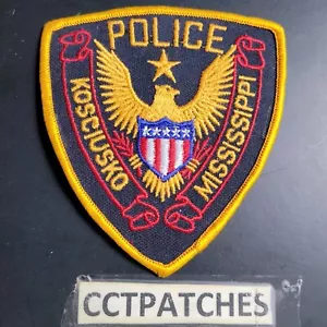KOSCIUSKO, MISSISSIPPI POLICE SHOULDER PATCH MS - Bild 1 von 2