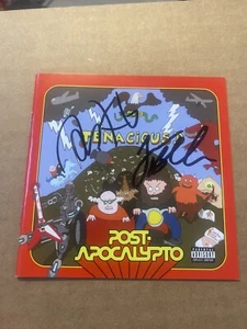 Tenacious D Post-Apocalypto Jack Black Kyle Gass Signed Autograph CD Cover - Picture 1 of 3