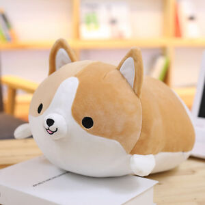 Cute Corgi Dog Plush Toy Stuffed Soft Animal Cartoon Pillow Lovely 12/18/23 Inch
