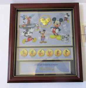 2012 85th Anniversary Mickey Mouse Bradford Exchange Commemorative Disney COA LE - Picture 1 of 8