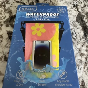 Waterproof Phone Bag Pouch Underwater Swimming Phone Pink Case Cover Dry Bag - Zdjęcie 1 z 11