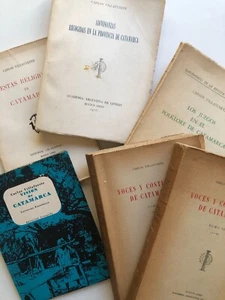 Carlos Villafuerte - Lote de seis libros sobre la provincia de Catamarca - Imagen 1 de 16