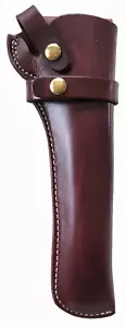 Triple K 310BP3 Snap-Off Leather Revolver Holster For Navy Colt Black Powder-RH - Picture 1 of 7