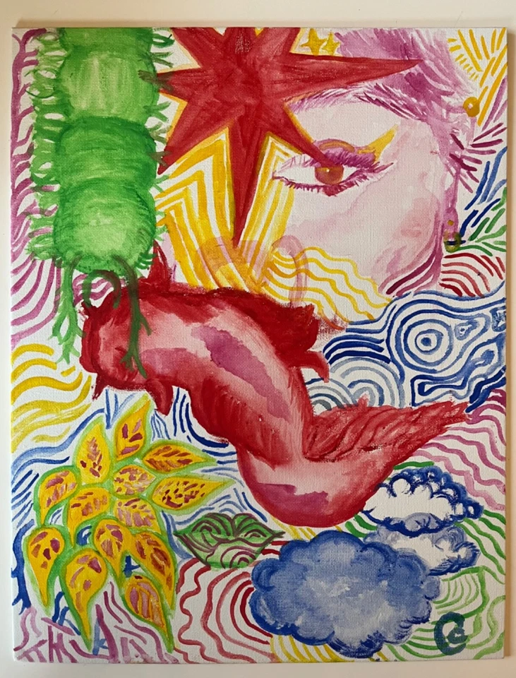 Cuadro en lienzo original Claudia Clayton Foto 1 de 1