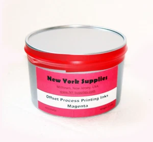 Magenta Process Offset Printing Ink - 2.5 lbs - Picture 1 of 1