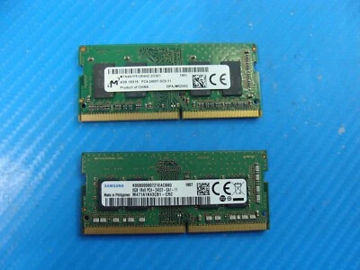 Dell 5570 Samsung+Micron 12GB (4GB+8GB) Memory RAM SO-DIMM MTA4ATF51264HZ-2G3E1 - Image 1 of 2