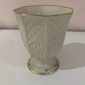 DE COLECCIÓN JUDAICA LENOX ADORNO DORADO TAZA BENDICIÓN INFANTIL COPA PORCELANA 4.5” EE. UU. - Imagen 1 de 13