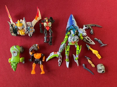 Transformers Beast Wars Lot Incomplete Vintage Hasbro Figures Parts - Image 1 of 4
