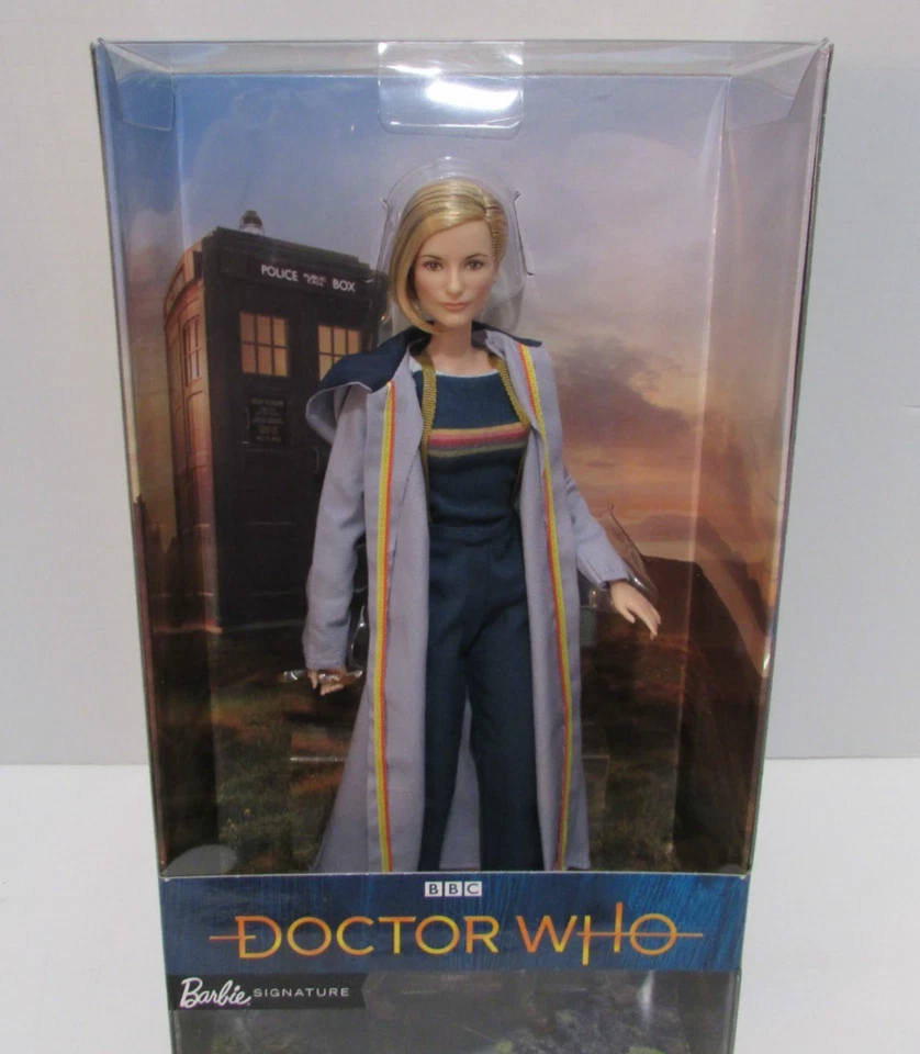 Doctor Who Jodie Whittaker Barbie Signature Doll 2018 Mattel FXC83 NRFB