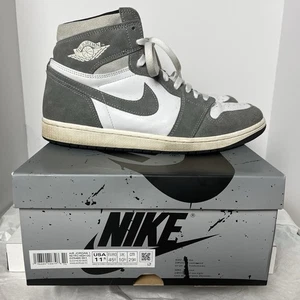 Air Jordan Retro 1 Alto OG Lavado Negro Gris 11.5 DZ5485-051 Zapatos Tenis - Imagen 1 de 8