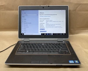 Dell Latitude E6420 Laptop Intel Core i7-2760QM @2.40Ghz, 8GB RAM, 120GB SDD W10 - Picture 1 of 9