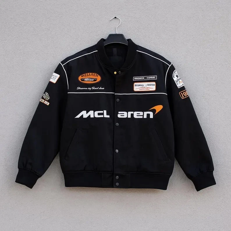 McLaren Racing F1 Bomber Jacket – Vintage Motorsport Jacket, McLaren Formula 1 - Image 1 of 4