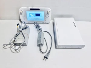 Juego Nintendo Wii U Premium Blanco Probado Funcionando 32GB Sin Caja Japonés - Imagen 1 de 18