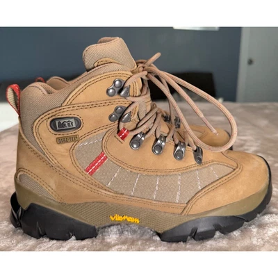 REI Monarch III GTX Waterproof Hiking Boots Vibram Gore-Tex Womens Size 7 - Image 1 of 4