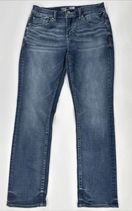 BKE Jeans Herren 32S Alec Straight 32x29 Distressed Denim Stretch Whisker Low - Bild 1 von 12