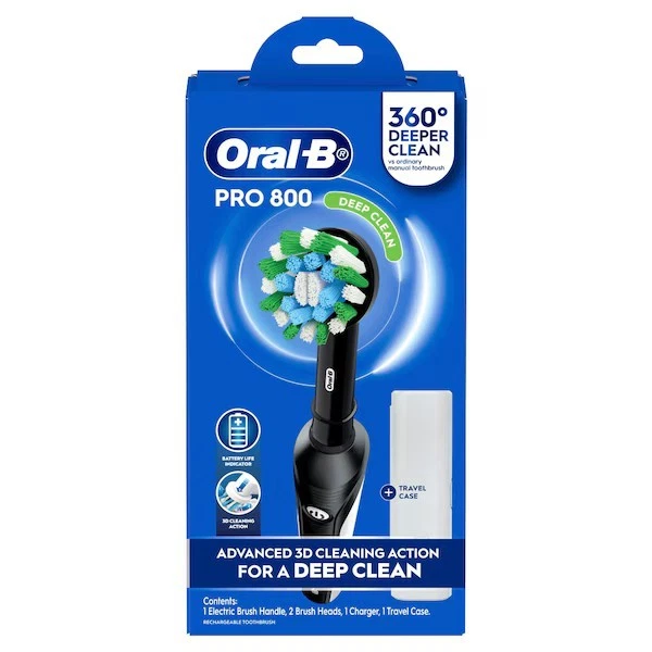 Oral-B Pro 800 Cross Action Electric Toothbrush *AU STOCK* Post*