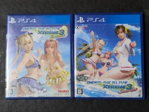 PS4 Dead or Alive Xtreme 3 Scarlet Fortune Set of 2 PlayStation 4 Japan Import - Picture 1 of 4