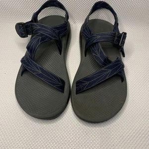 Sandalia acolchada Chaco Z Cloud Aero azul para hombre talla 10 Water Trail excelente estado - Imagen 1 de 10