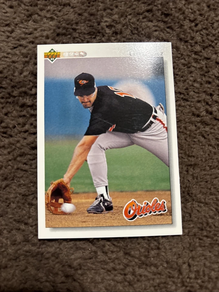 1992 Upper Deck Leo Gomez #161 Baltimore Orioles - Image 1 of 1