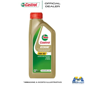 1 L LT LITRO CASTROL EDGE 5W30 OLIO MOTORE BENZINA DIESEL IBRIDO ACEA C3 - Picture 1 of 2