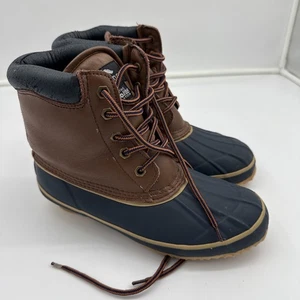 Polar Edge Duck Boots Mens 8 Thermolite Insulated Hunting Leather Rubber - Picture 1 of 10