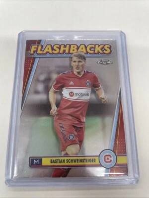 2023 Topps Chrome MLS - MLS Flashbacks #155 Bastian Schweinsteiger - Image 1 of 2