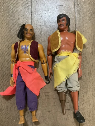 Vintage Fighting Furies Peg Leg & Captain Hook Minty Matchbox 1973 Mego big jim Cover