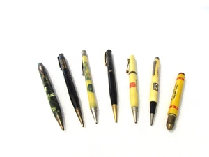 6 Vintage Mechanical Pencils 1 Manual w/Ads May/May Not Work Sold as Collectable - Picture 1 of 10