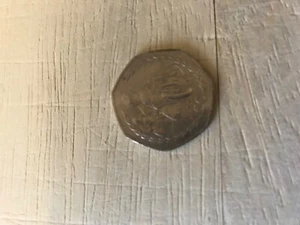 Isle of Man TT Motorbike Race 50p Circulated Coin RARE - Picture 1 of 2