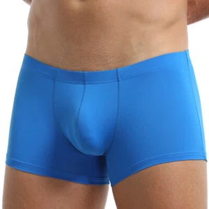 Lockere Eis Seide Sexy Männer Unterwäsche Ultradünne Atmungsaktive Boxershorts - Picture 1 of 17