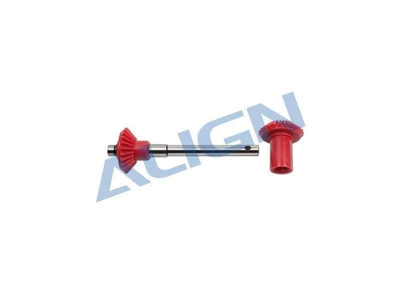Align T-Rex New 550/600E/600N Red Torque Tube Rear Drive Gear Set - Image 1 of 1
