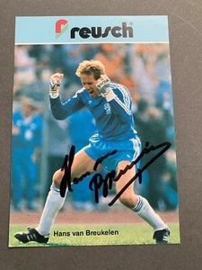 HANS VAN BREUKELEN Niederlande Europameister 1988 Autogrammkarte 10x15  - Picture 1 of 1