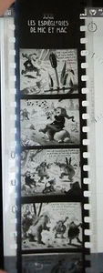 Perlin & Pinpin; Les éspiègleries de Mic et Mac Film Fixe N° 6219 CUVILLIER - Picture 1 of 2