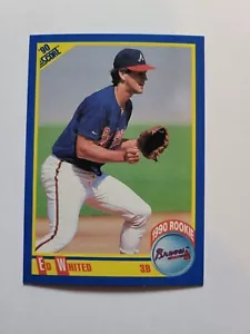 1990 SCORE ED WHITED RC #644 QUASI NUOVO - Foto 1 di 1