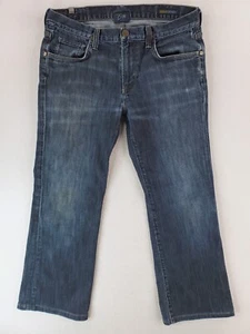 Citizens Of Humanity Jean Men 33x28* Blue Jagger Bootcut Broken In Worn Workwear - Picture 1 of 20