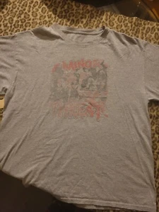 CAMISETA ANTIGUA DE PUNK ROCK MINOR AMENAZA SUAVE DESCOLORIDA XL BORDE RECTO HARDCORE PUNK - Imagen 1 de 7