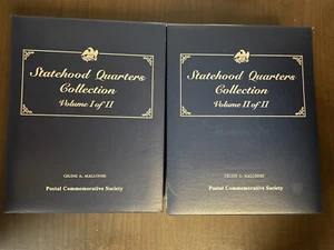 Complete Statehood Quarters Collection Volumes I&II Postal Commemorative Society - Bild 1 von 17