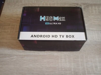 H96 MAX Smart TV Box Android 11 4K 4GB Ram Reproductor multimedia Youtube CAJA - Imagen 1 de 4