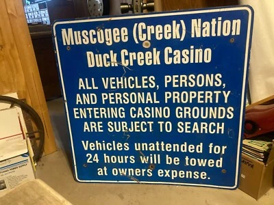 ALUM  36 '' X  36 ''   X   .080   NOT PORCELAIN  TULSA OKLAHOMA — 第 1/3 张图片