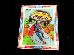 Vintage 1979 Superman’s Rescue Children’s Playskool Wooden Jigsaw Puzzle
