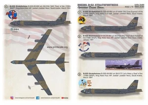Escala de impresión 72-459 B-52 Stratofortress. Calcomanías Operación Tormenta del Desierto escala 1/72 - Imagen 1 de 2
