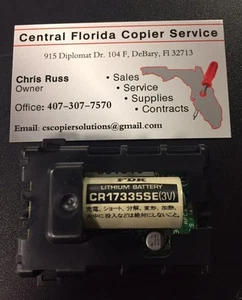Konica Minolta Bizhub C552 Nvram NV Ram Pack + - Picture 1 of 1