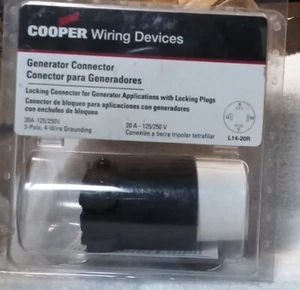 Cooper Wiring Devices Generator Receptacle L530C-L - Picture 1 of 4