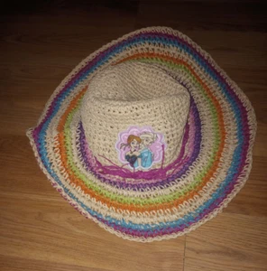 girls sun hat (frozen movie) size xs/s (3-6) - Picture 1 of 2