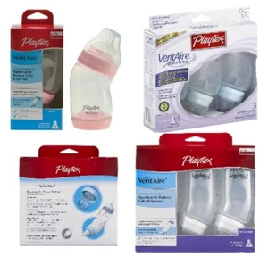 Playtex VentAire Advanced Standard Baby Bottles, 3 Pack 6 OZ - Picture 1 of 10
